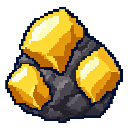 GOLD ore