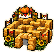 Hay Bale Maze