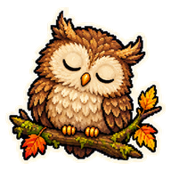 Sleepy Owl